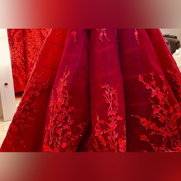 Turkish made Red Engagement dress! - Picture 5 of 6